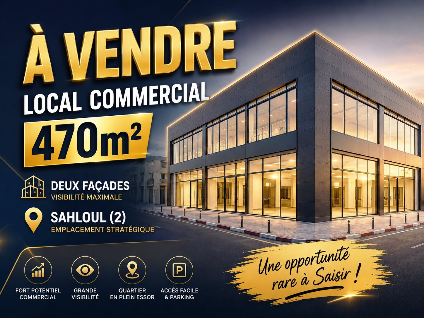 Bureaux & Commerces&nbsp;Surfaces