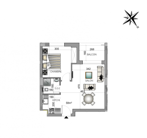 Vente&nbsp;Appart. 1 pi�ce