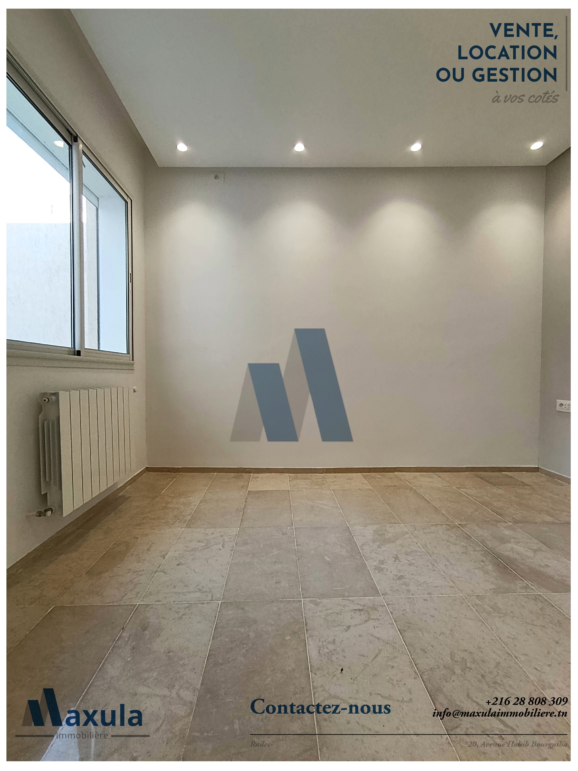 Rades&nbsp;Rades&nbsp;Location&nbsp;Appart. 2 pi�ces&nbsp;Appartement s1 haut standing a rades plage