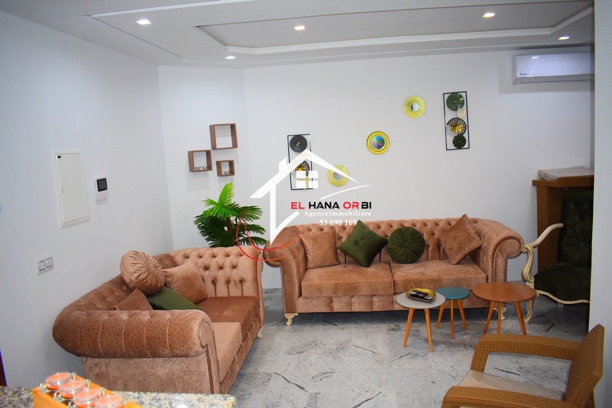 Mahdia&nbsp;Mahdia&nbsp;Location vacances&nbsp;Appart. 2 pi�ces&nbsp;S2 rz azur 1 appartement � plage baghdedi