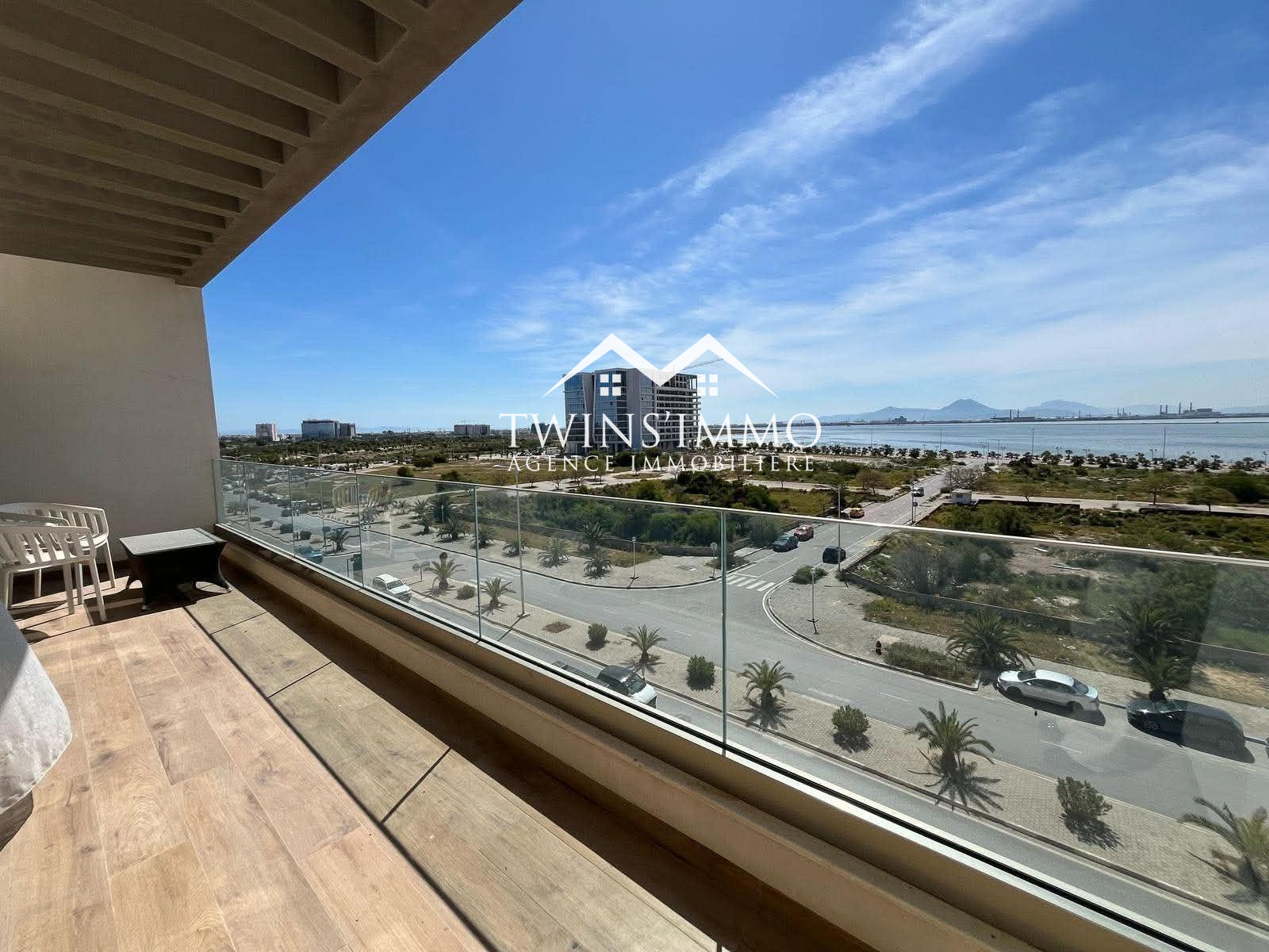 La Marsa&nbsp;Berge Du Lac&nbsp;Location&nbsp;Appart. 2 pi�ces&nbsp;Appartement meubl� aux berges du lac 2 vue lac