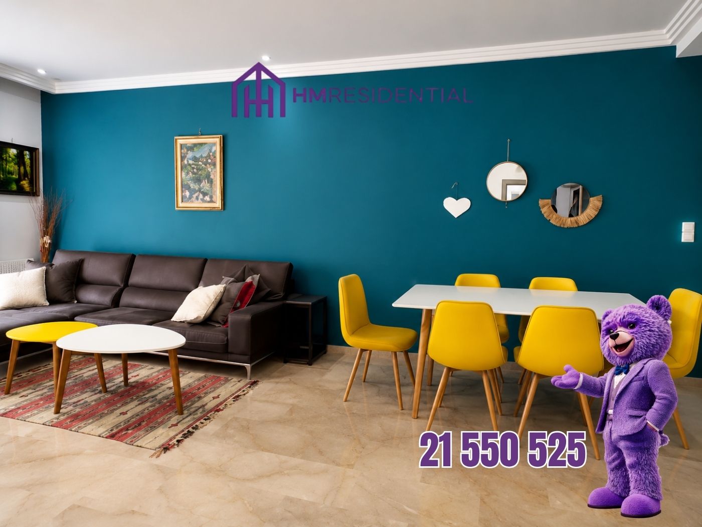 La Marsa&nbsp;Marsa Safsaf&nbsp;Location&nbsp;Appart. 1 pi�ce&nbsp;S1 meubl� � la marsa ville