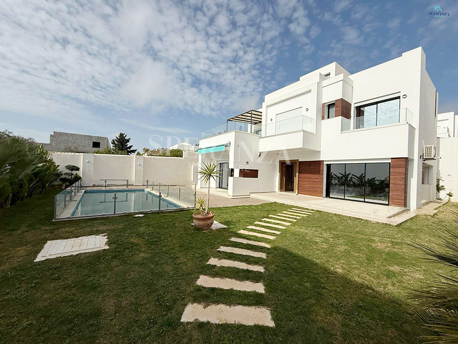 Hammamet&nbsp;Hammamet&nbsp;Location&nbsp;Appart. 5 pi�ces+&nbsp;Villa creuze
