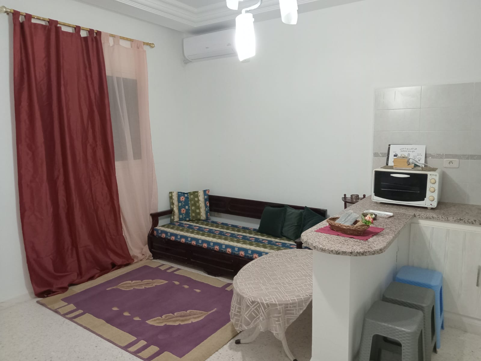 Akouda&nbsp;Chatt Meriem&nbsp;Location vacances&nbsp;Appart. 1 pi�ce&nbsp;Appartement de vacances � chott mariem
