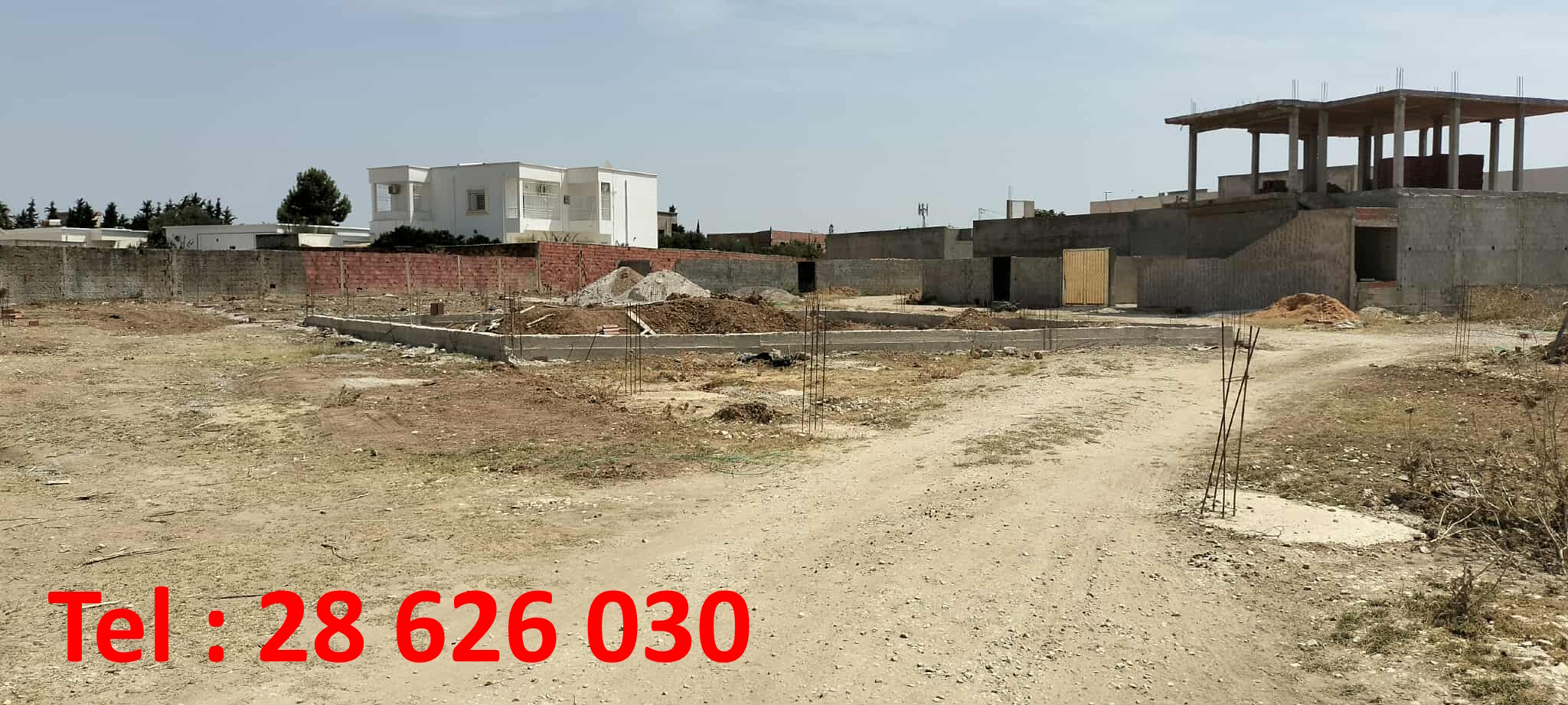 Oued Ellil&nbsp;Oued Ellil&nbsp;Terrain&nbsp;Terrain nu&nbsp;Terrain 195 m clotur� bejaoua 1 oued ellil