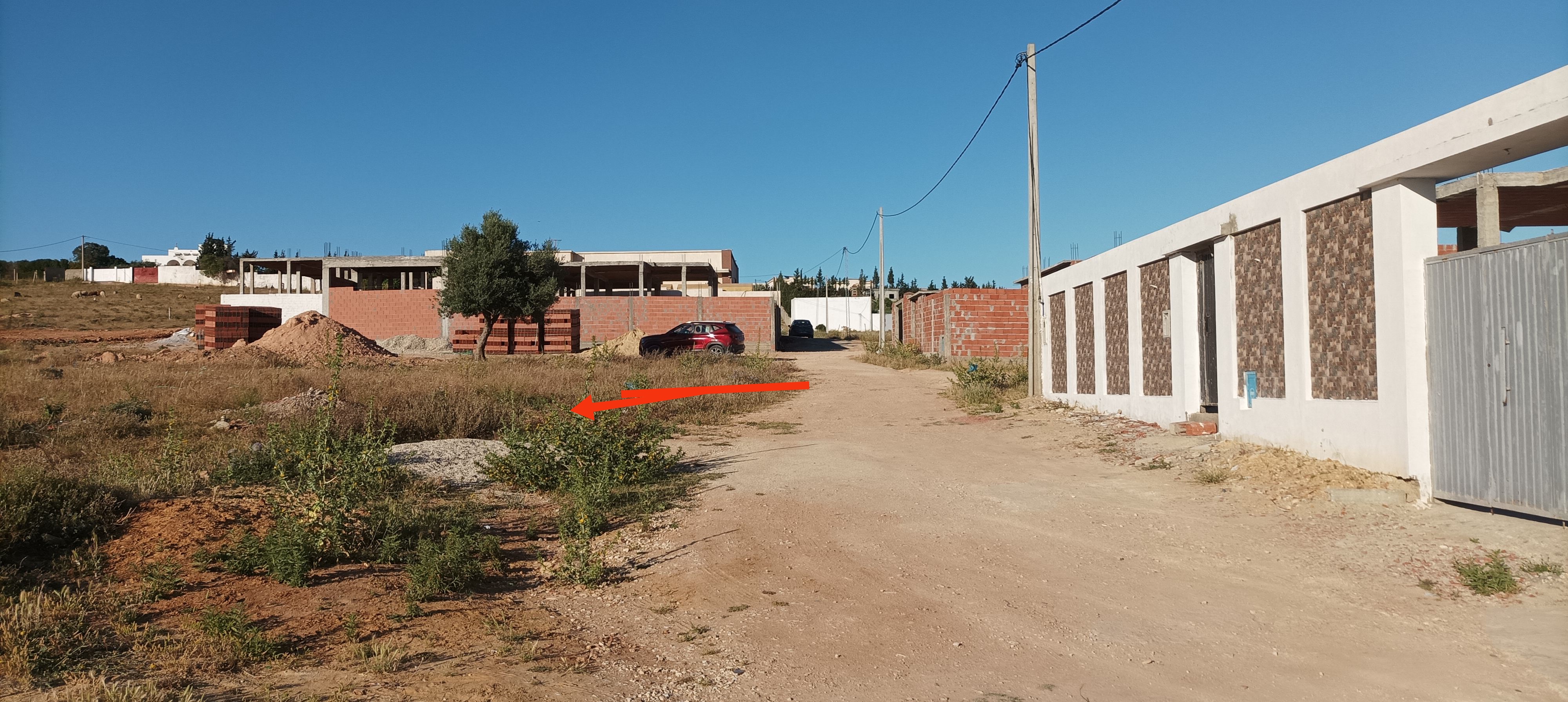 Oued Ellil&nbsp;Oued Ellil&nbsp;Terrain&nbsp;Terrain nu&nbsp;Terrain de 400 m