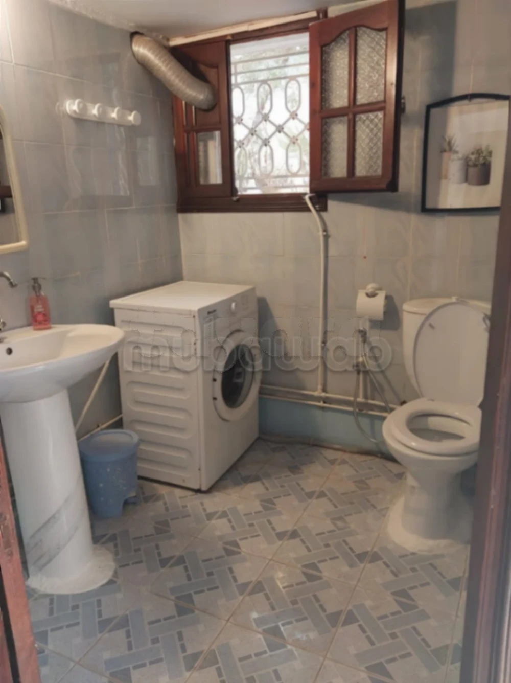 El Menzah&nbsp;El Menzah 9&nbsp;Location&nbsp;Maisons&nbsp;Rez de jardin s1 meubl� a el manzah 9b wb4493
