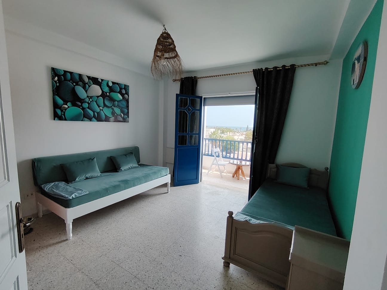 Nabeul&nbsp;Cite Universitaire&nbsp;Location vacances&nbsp;Appart. 3 pi�ces&nbsp;Appartement loc saisonni�re � mrezgua