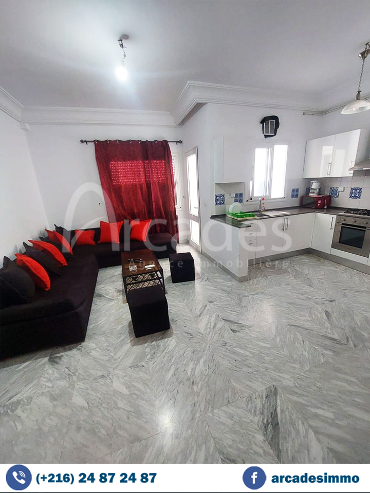 Monastir&nbsp;Monastir&nbsp;Location&nbsp;Appart. 1 pi�ce&nbsp;Joli appartement zone touristique monastir