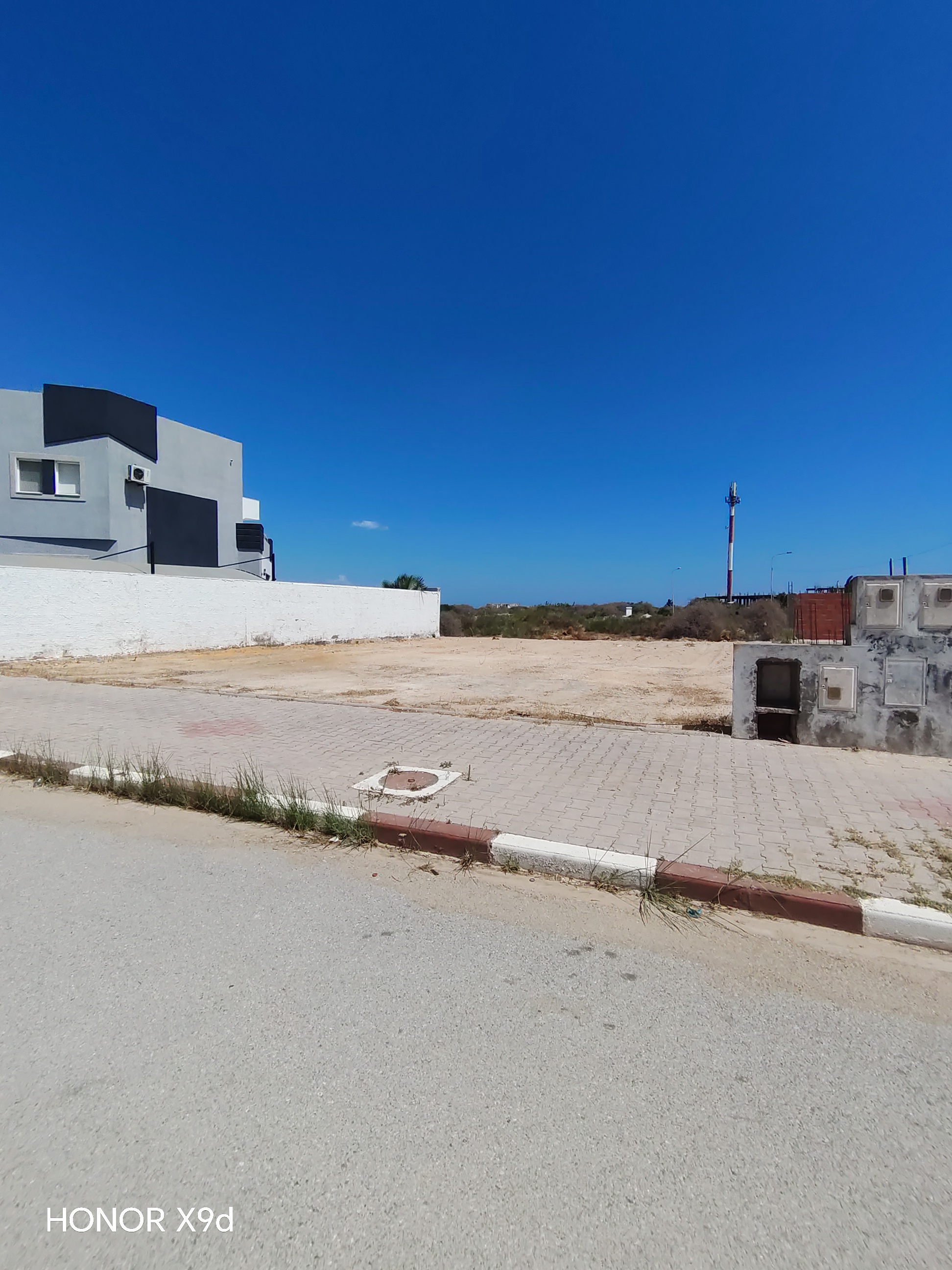 Hammam Chatt&nbsp;Borj Cedria&nbsp;Terrain&nbsp;Terrain nu&nbsp;Terrain front de mer