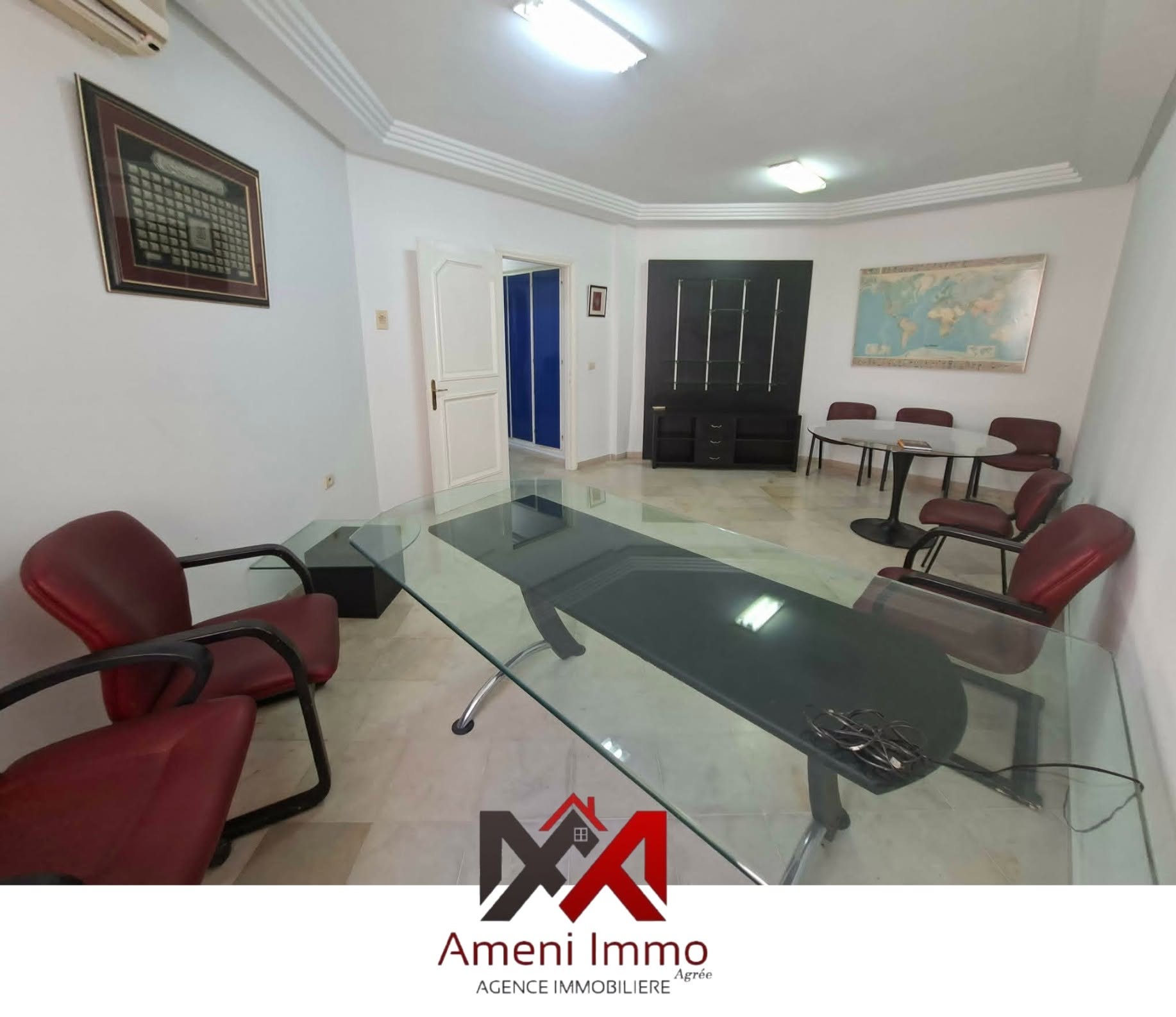 Bab Bhar&nbsp;Montplaisir&nbsp;Location&nbsp;Appart. 1 pi�ce&nbsp;Bureau s1 � montplaisir