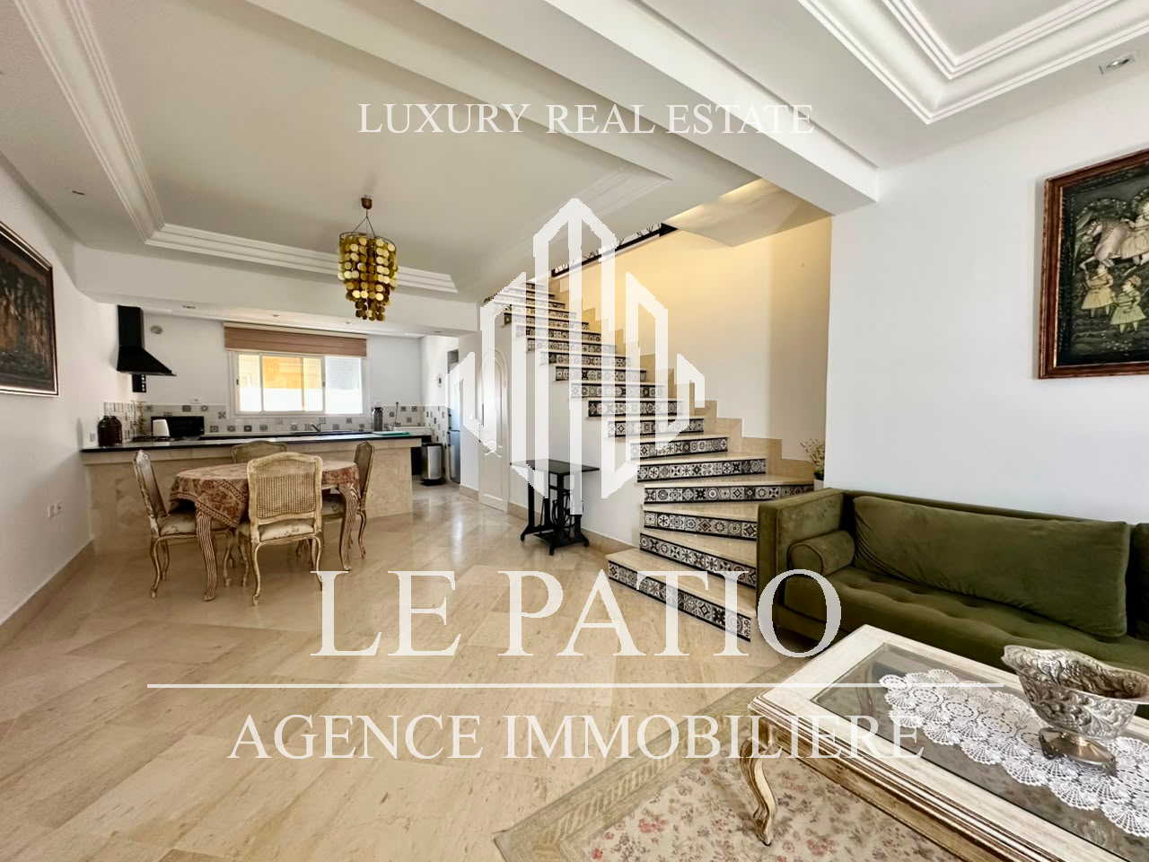 Carthage&nbsp;Sidi Bousaid&nbsp;Location&nbsp;Duplex&nbsp;Duplex s3 meuble avec une terrasse