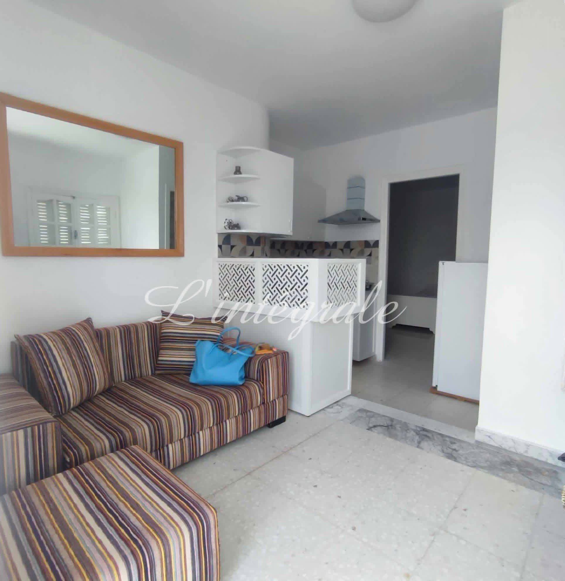 Ariana Ville&nbsp;El Menzah 5&nbsp;Location&nbsp;Appart. 2 pi�ces&nbsp;S1 retap� � neuf meubl�
