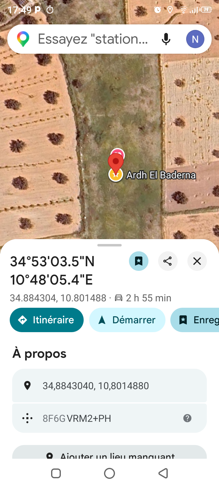 Terrain&nbsp;Terrain agricole