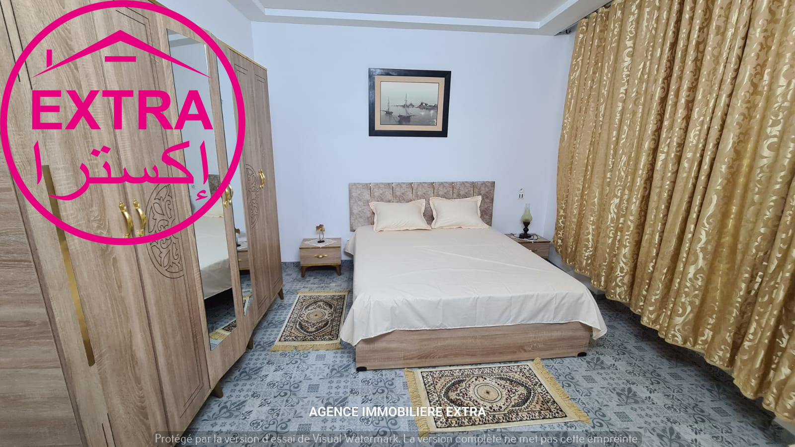Dar Chaabane Elfehri&nbsp;Dar Chaabane Plage&nbsp;Location&nbsp;Appart. 2 pi�ces&nbsp;Appartement meubl� au lido