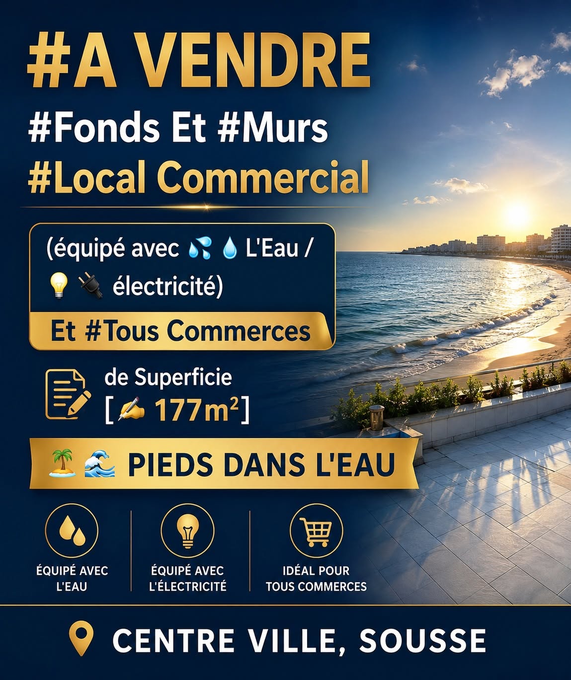 Bureaux & Commerces&nbsp;Surfaces