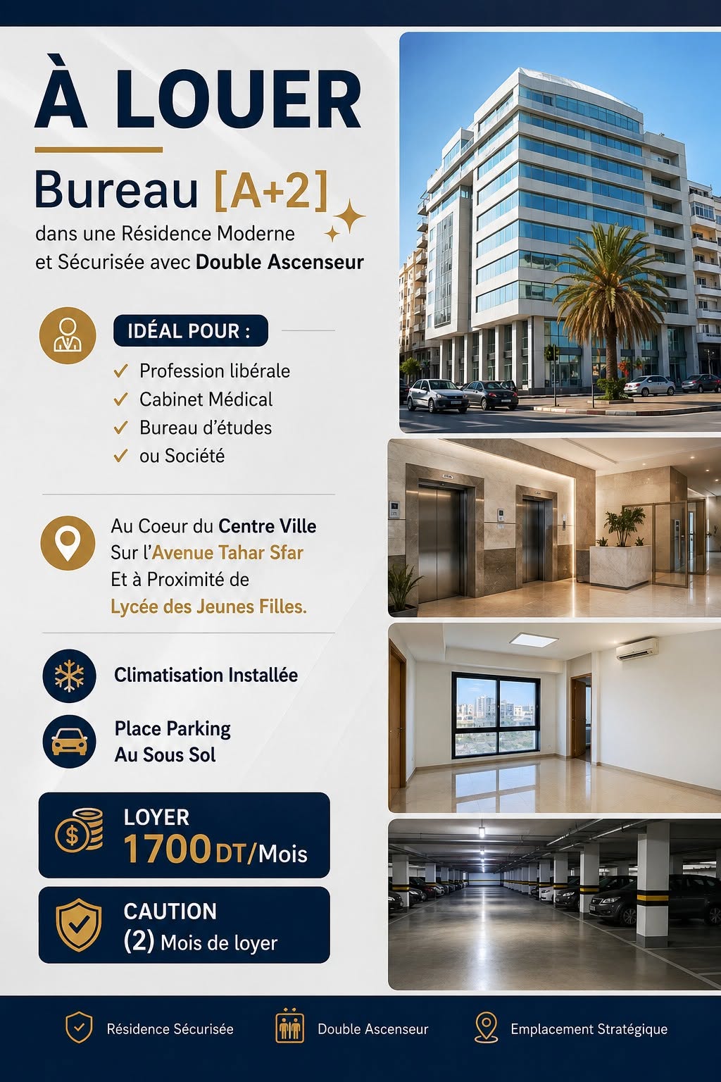 Bureaux & Commerces&nbsp;Bureau