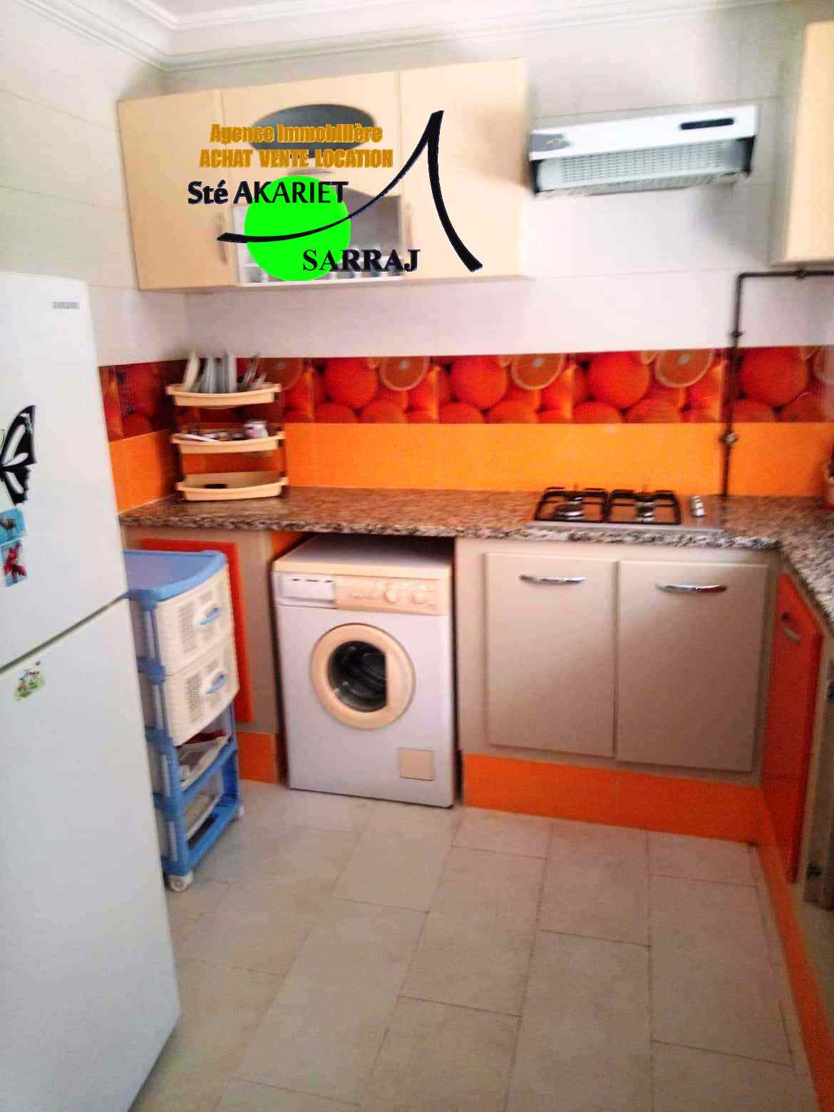 Sousse Jaouhara&nbsp;Sahloul&nbsp;Vente&nbsp;Appart. 4 pi�ces&nbsp;Spacieux appartement s3 � sahloul 3