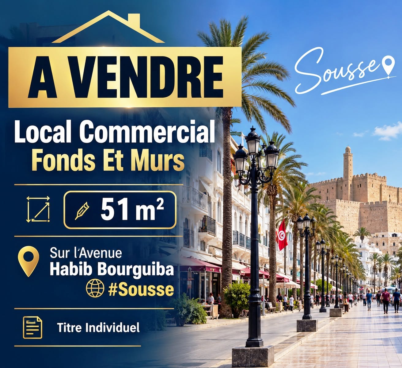 Bureaux & Commerces&nbsp;Surfaces