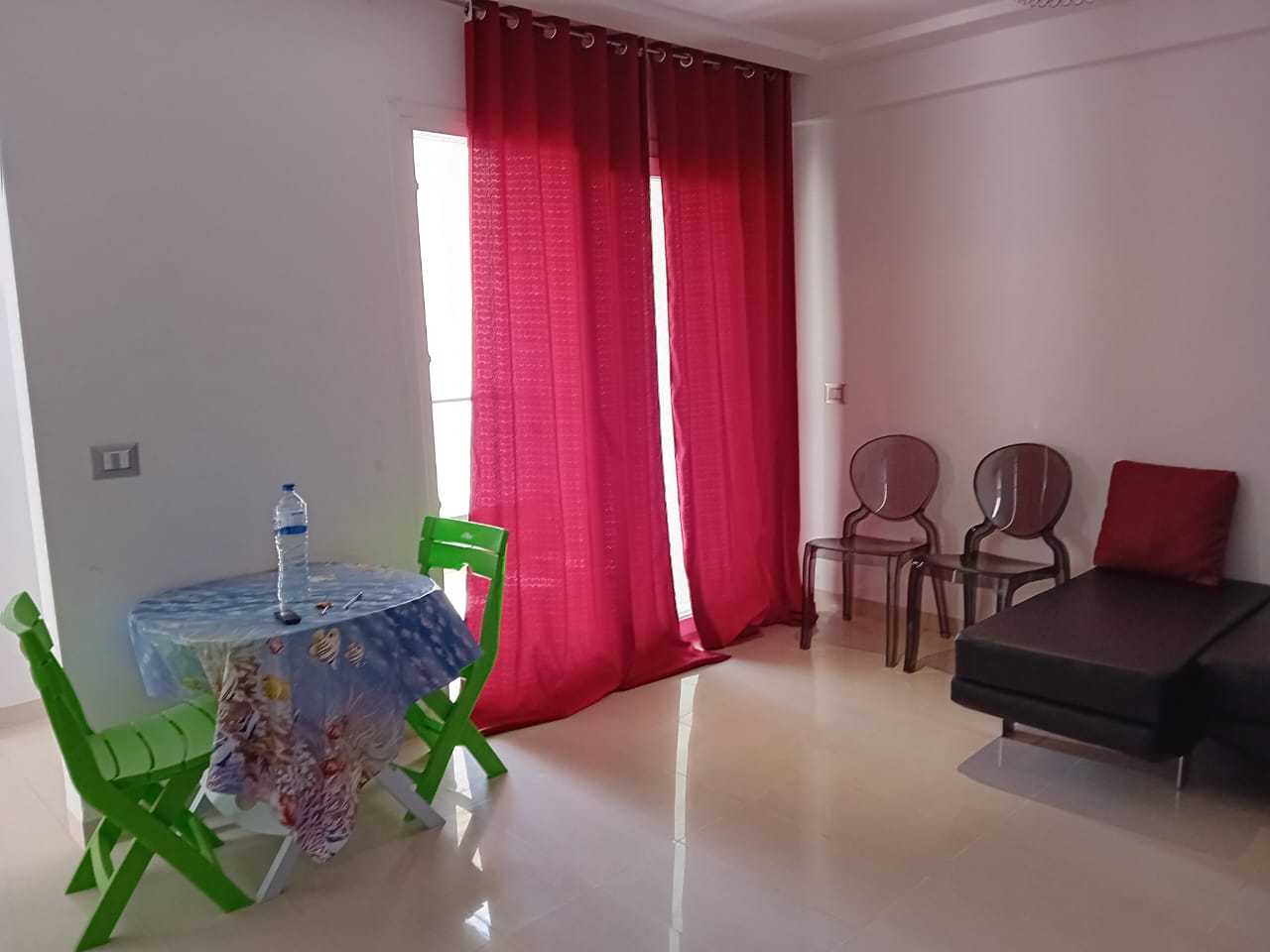 Akouda&nbsp;Chatt Meriem&nbsp;Location&nbsp;Appart. 2 pi�ces&nbsp;Appartement meubl� � chott mariem sousse