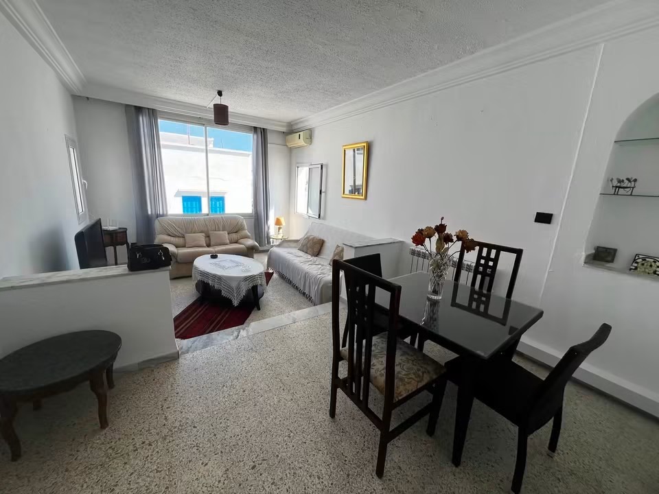 La Marsa&nbsp;Marsa Erriadh&nbsp;Location&nbsp;Appart. 3 pi�ces&nbsp;Marsa ville a l annee s2 meuble