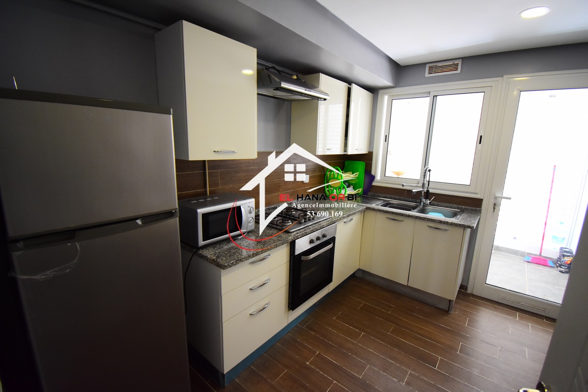 Mahdia&nbsp;Mahdia&nbsp;Location vacances&nbsp;Appart. 2 pi�ces&nbsp;Appartement s3 rz fatimide neuf � mahdia