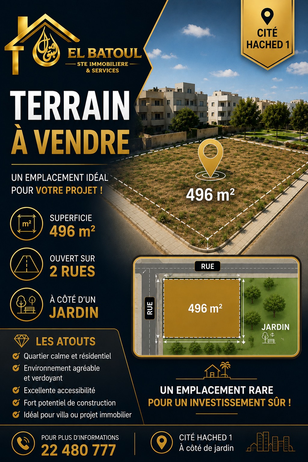 Terrain&nbsp;Terrain nu