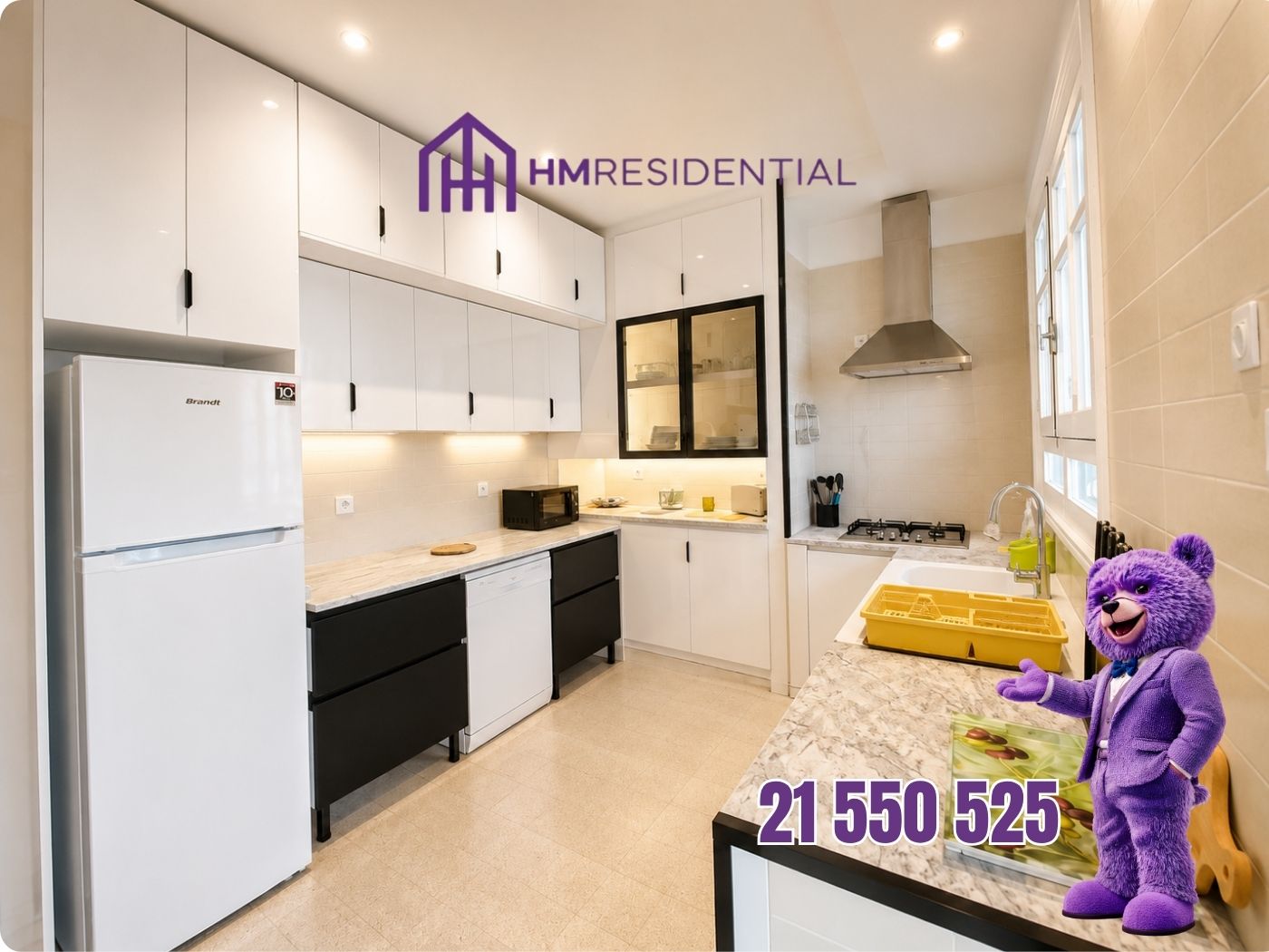 La Marsa&nbsp;Marsa Safsaf&nbsp;Location&nbsp;Appart. 3 pi�ces&nbsp;S3 meubl� � la marsa corniche