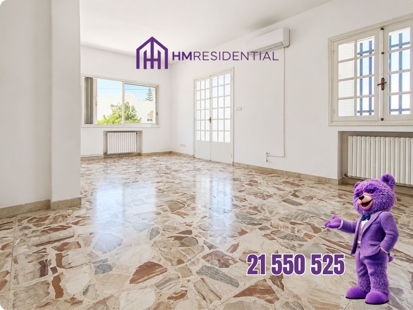 La Marsa&nbsp;Marsa Ennassim&nbsp;Location&nbsp;Appart. 2 pi�ces&nbsp;S2 � la marsa nassim