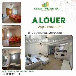 Hammamet&nbsp;Hammamet&nbsp;Location vacances&nbsp;Appart. 1 pi�ce&nbsp;A  appartement s1 ref555a