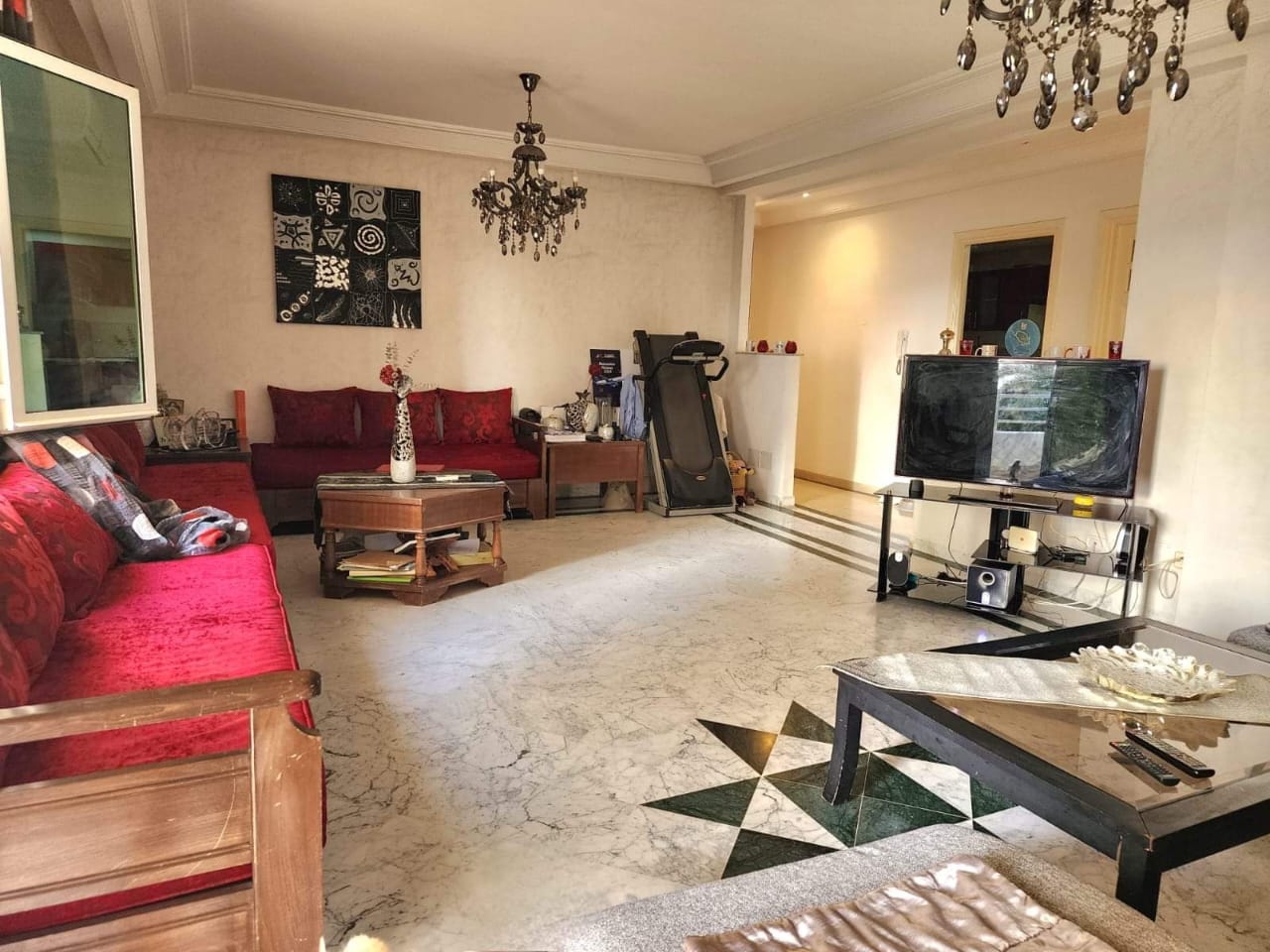 Mnihla&nbsp;Jardins d'el Menzah&nbsp;Location&nbsp;Appart. 3 pi�ces&nbsp;Agreable appt aux jardins d'el menzah 2