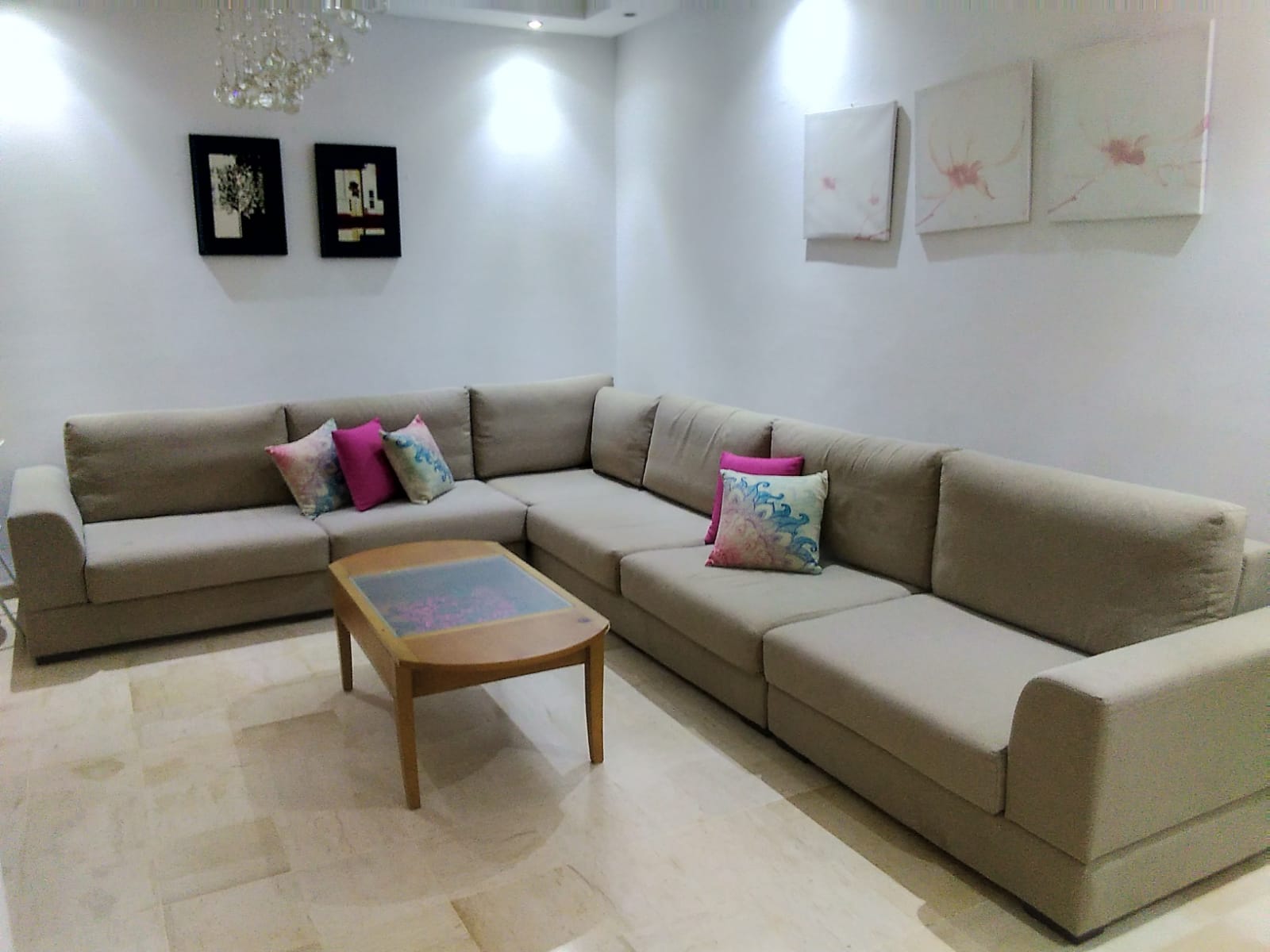 Mnihla&nbsp;Jardins d'el Menzah&nbsp;Location&nbsp;Appart. 3 pi�ces&nbsp;Appartement meubl� s2 jardin menzah2