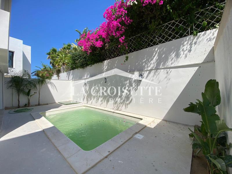 La Marsa&nbsp;Gammart&nbsp;Location&nbsp;Duplex&nbsp;Duplex s3 piscine � gammarth zdl0736