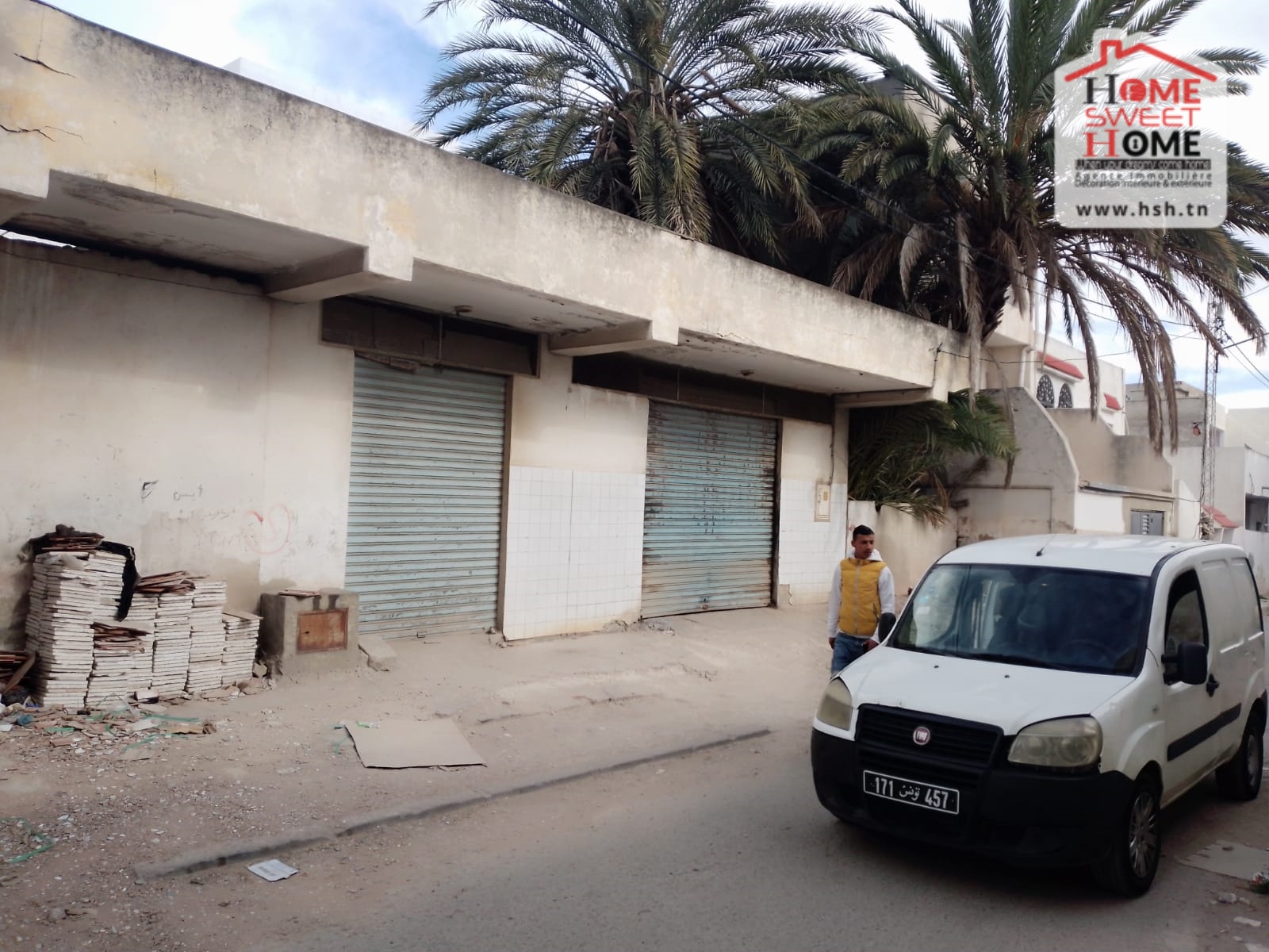 Le Bardo&nbsp;Le Bardo&nbsp;Bureaux & Commerces&nbsp;Atelier,Garage&nbsp;D�p�t hodoor � bardo
