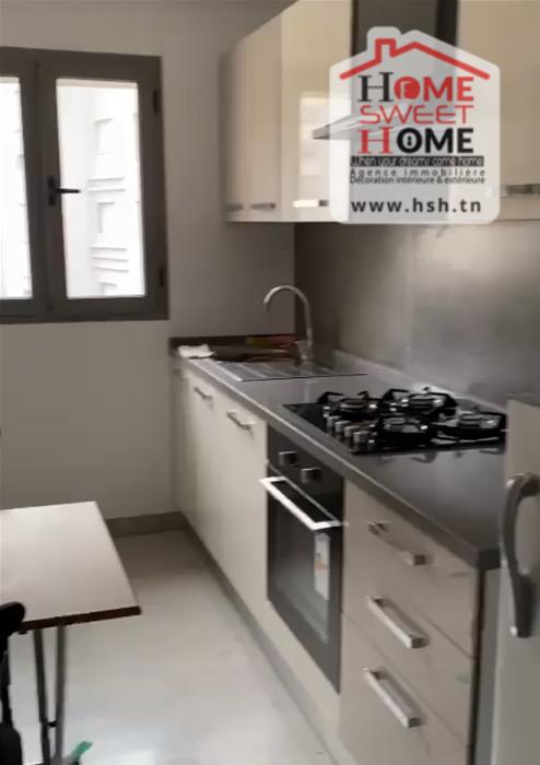 La Marsa&nbsp;El Aouina&nbsp;Location&nbsp;Appart. 2 pi�ces&nbsp;Appart s1 meubl� azal � l'aouina