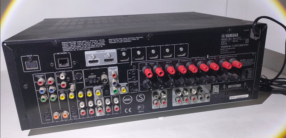 Carthage&nbsp;Salambo&nbsp;Amplificateur hifi&nbsp;Autre&nbsp;Ampli hifi homecinema yamaha rx v771