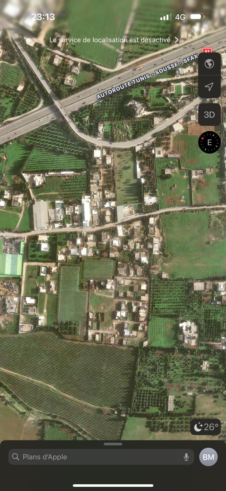 Bou Mhel El Bassatine&nbsp;Bou Mhel&nbsp;Terrain&nbsp;Terrain nu&nbsp;Terrain � chela boumhel