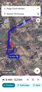 Akouda&nbsp;Chatt Meriem&nbsp;Terrain&nbsp;Terrain agricole&nbsp;Agr�able terrain rmila chatt mariem mall of sousse