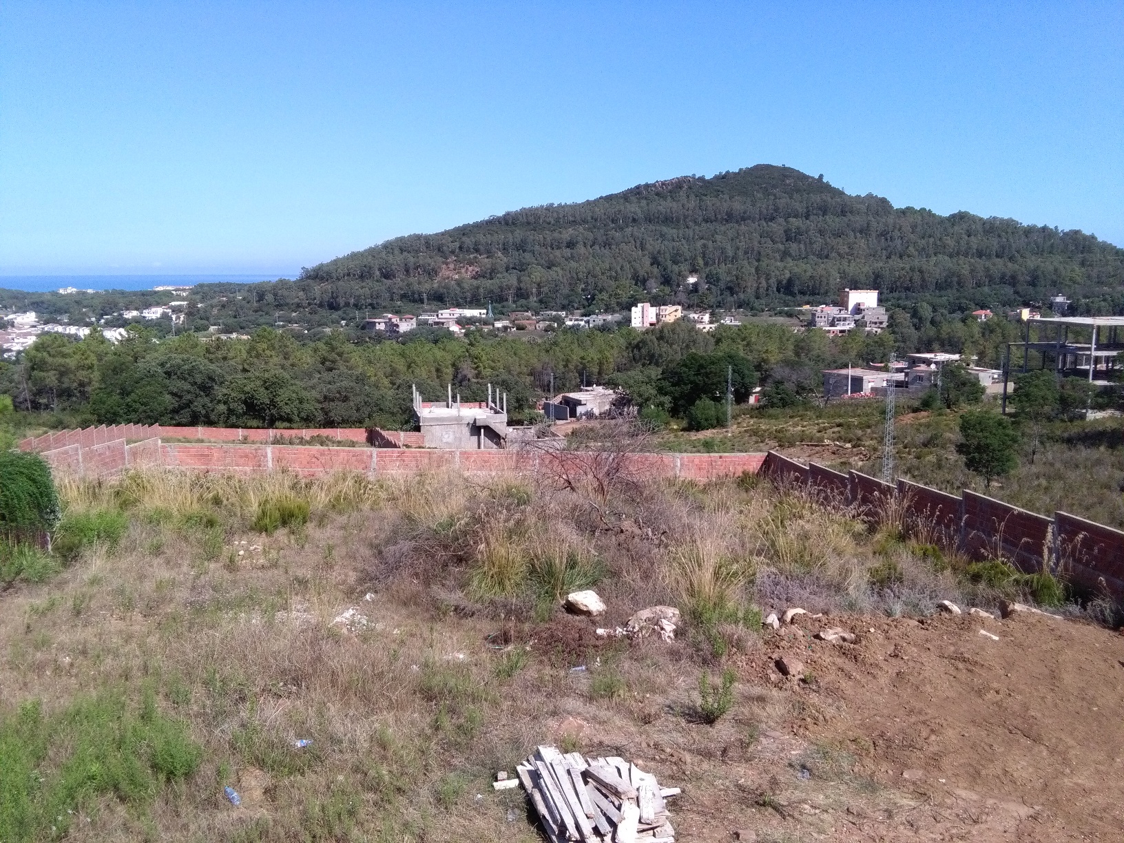 Tabarka&nbsp;El Haouamdia&nbsp;Vente&nbsp;Maisons&nbsp;Bel terrain avec vue sur mer