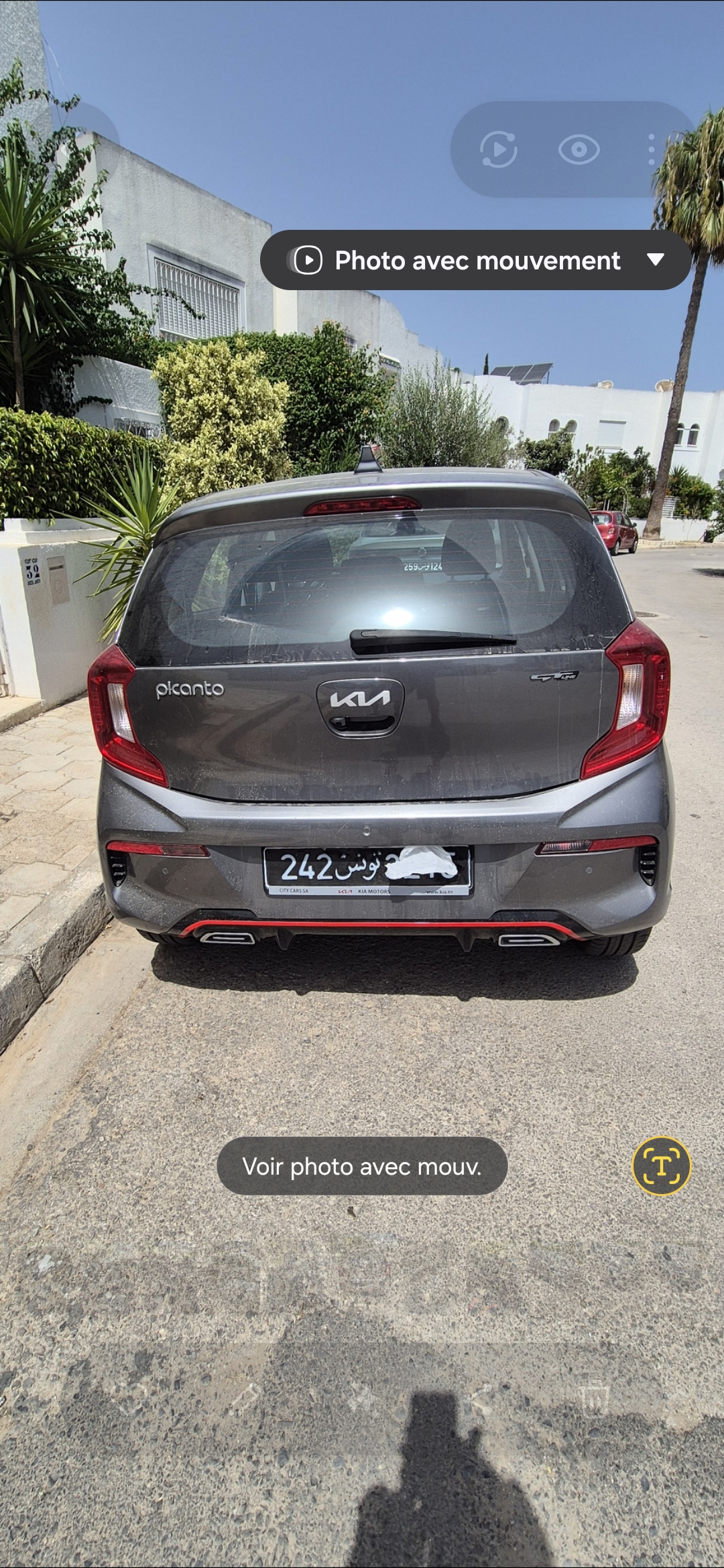 La Marsa&nbsp;Cite Du Stade&nbsp;Kia&nbsp;Picanto&nbsp;Kia picanto gtline plus comme neuve
