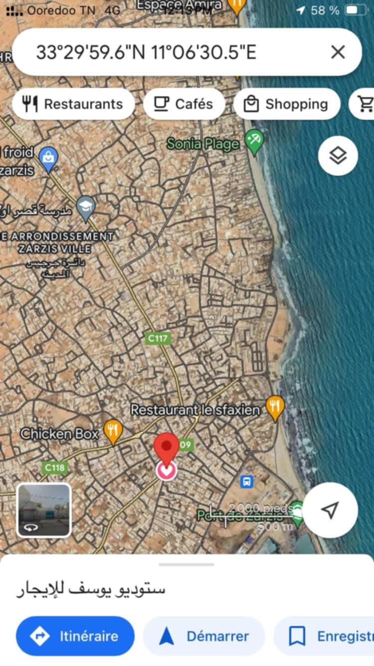 Zarzis&nbsp;Zarzis&nbsp;Location vacances&nbsp;Appart. 1 pi�ce&nbsp;Appartements vacances centre ville zarzis