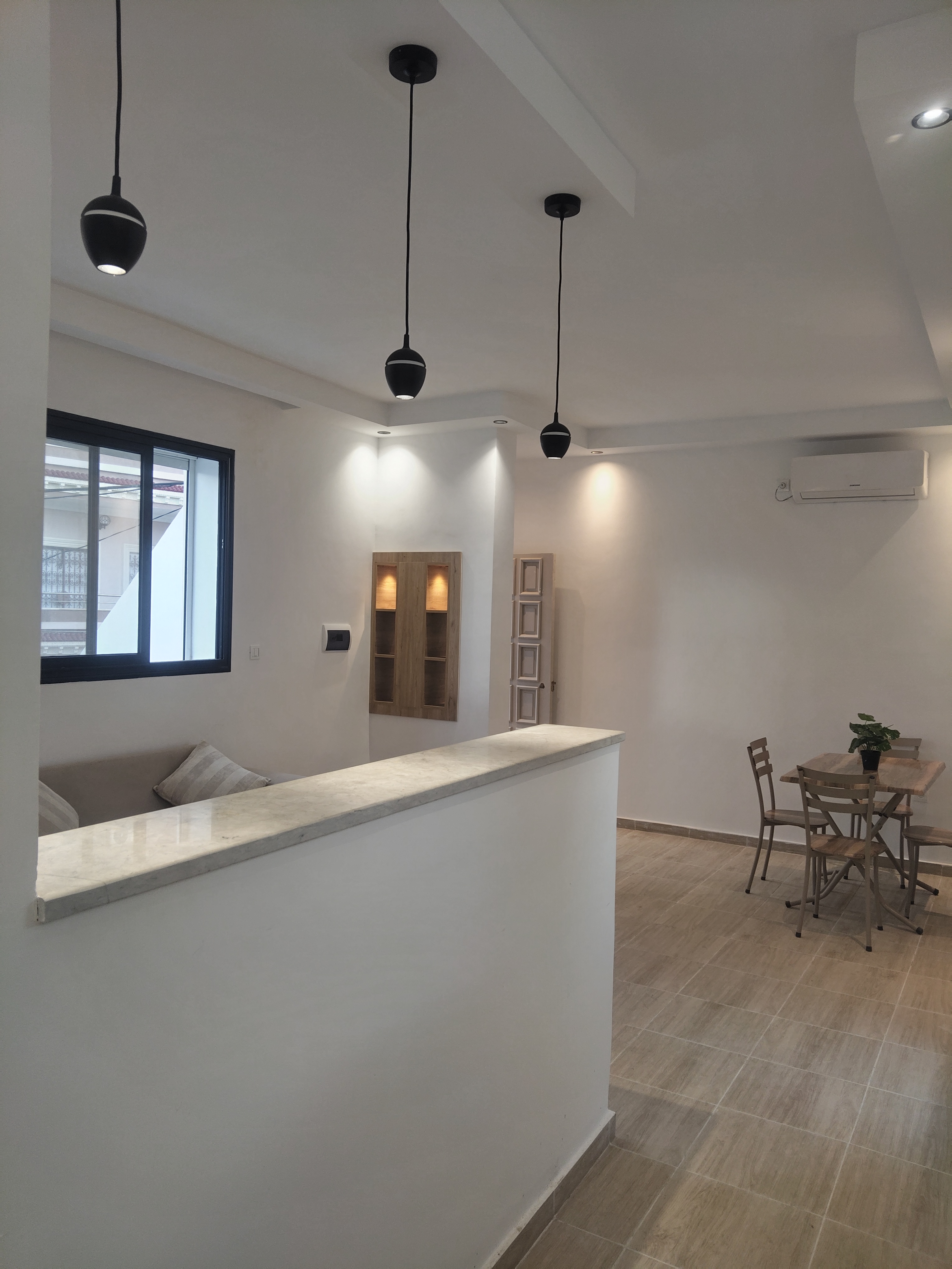 Bizerte Nord&nbsp;Cite De La Sante&nbsp;Location&nbsp;Appart. 2 pi�ces&nbsp;Appartement haut standing meubl�