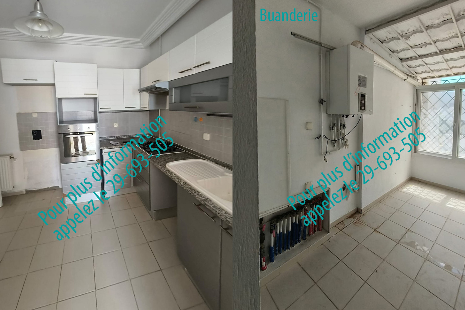 La Marsa&nbsp;Gammart&nbsp;Vente&nbsp;Appart. 3 pi�ces&nbsp;Appt gammarth sup�rieur en excellent �tat