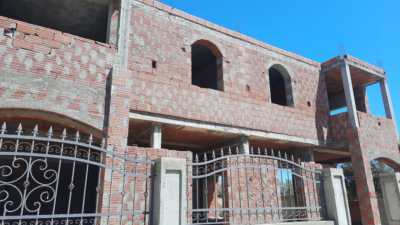 Hammam Sousse&nbsp;Hammam Sousse&nbsp;Vente&nbsp;Maisons&nbsp;Villa r plus 1 inachev�e  el bhaier h sousse
