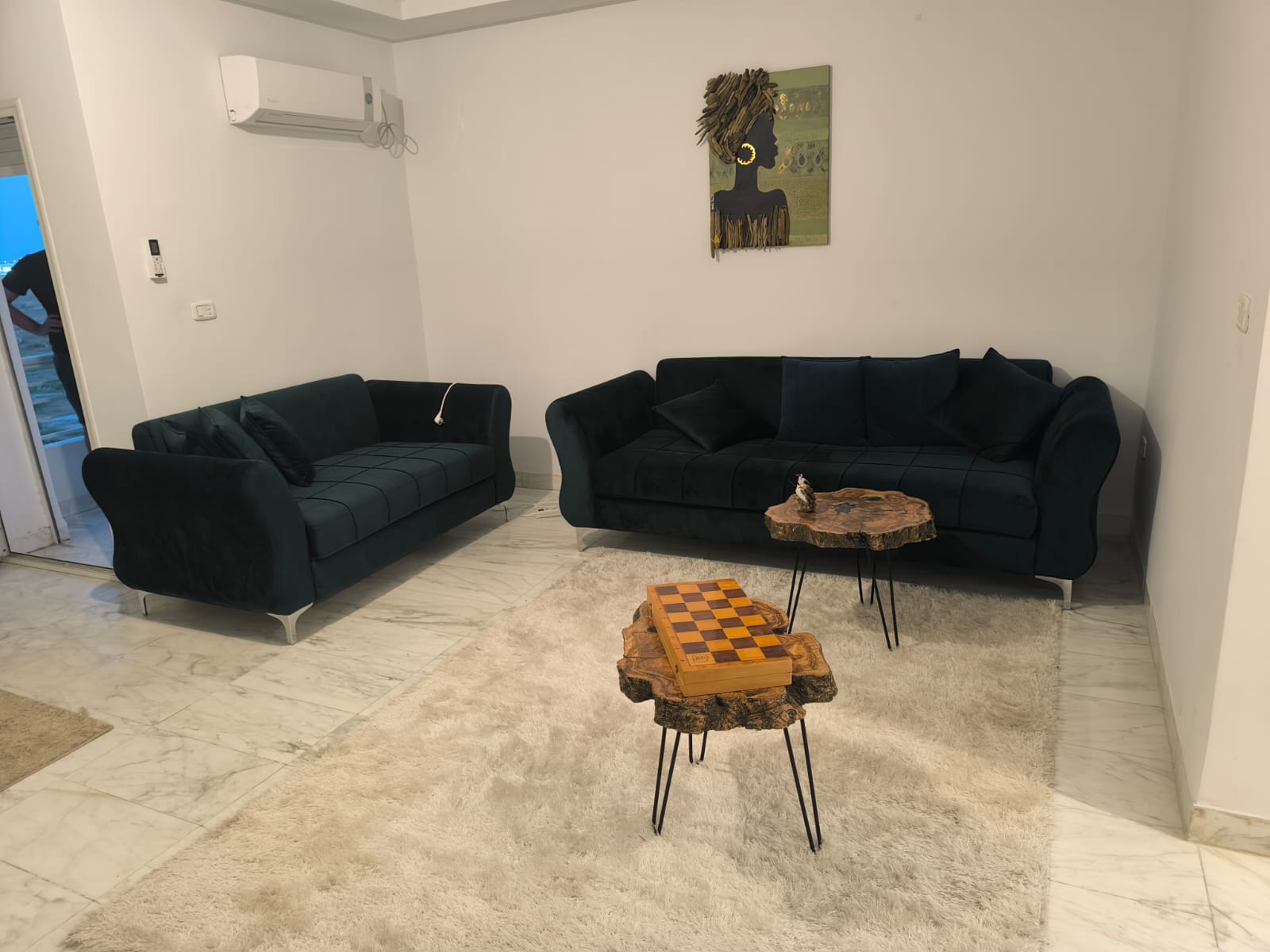 La Soukra&nbsp;La Soukra&nbsp;Location&nbsp;Appart. 4 pi�ces&nbsp;Appartement s3 meubl� avec vue panoramique