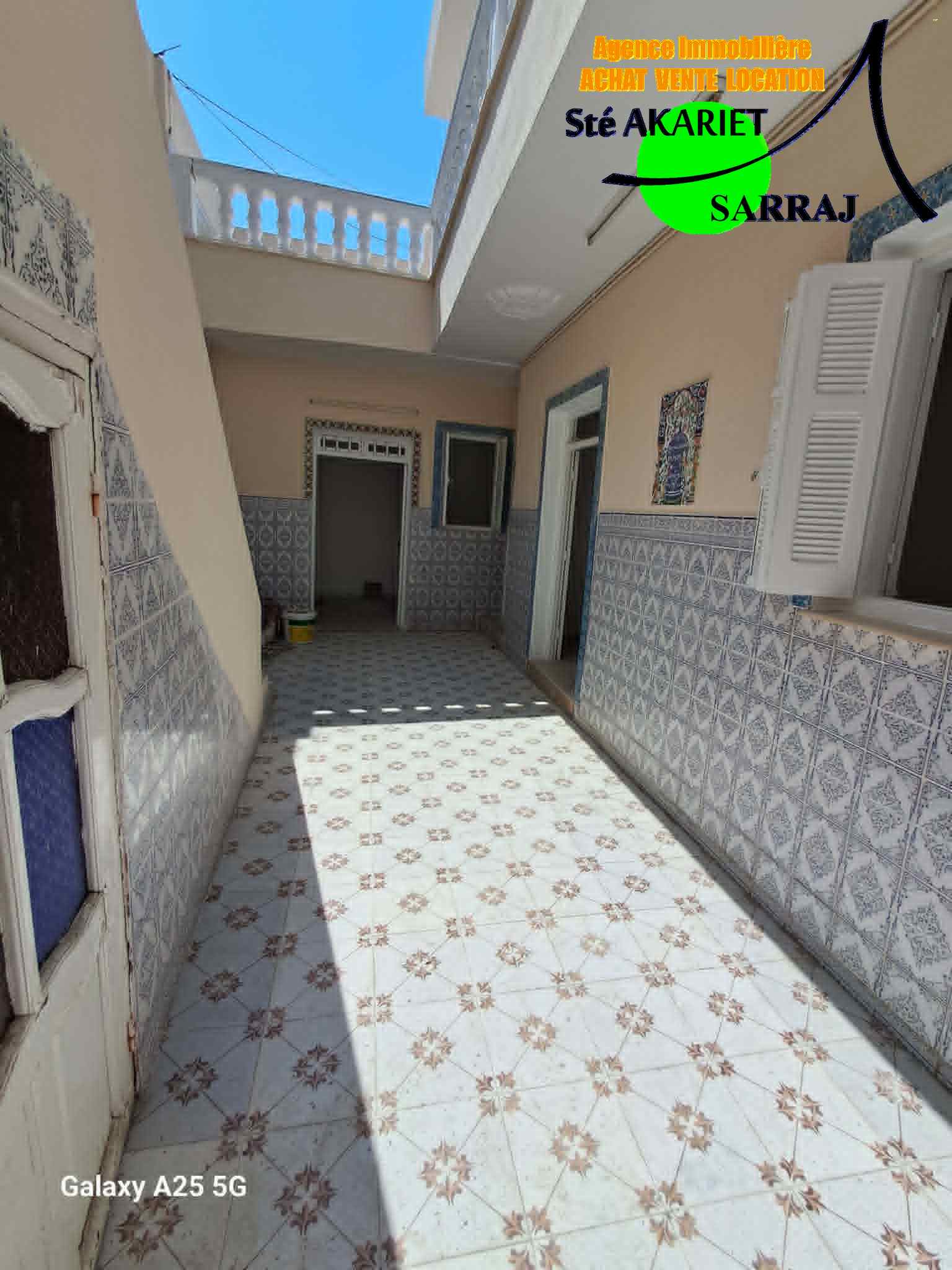 Akouda&nbsp;Akouda&nbsp;Vente&nbsp;Maisons&nbsp;Maison style arabe pr�s de municipalit� akouda