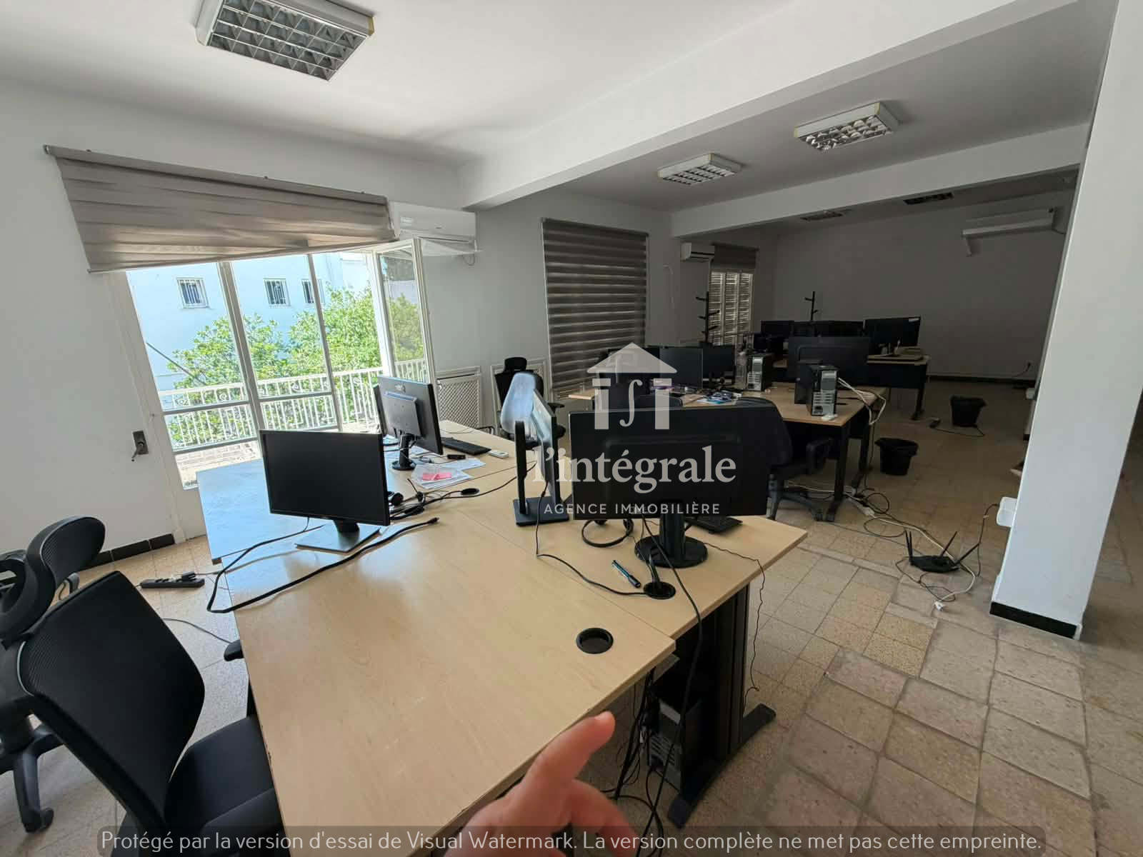El Menzah&nbsp;El Menzah 4&nbsp;Location&nbsp;Maisons&nbsp;Grande villa bureautique s7