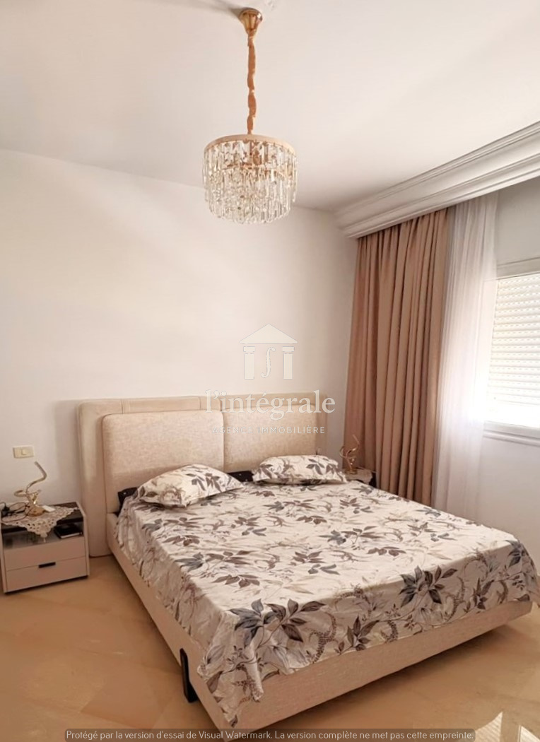 Mnihla&nbsp;Jardins d'el Menzah&nbsp;Location&nbsp;Appart. 3 pi�ces&nbsp;S2 richement meubl�