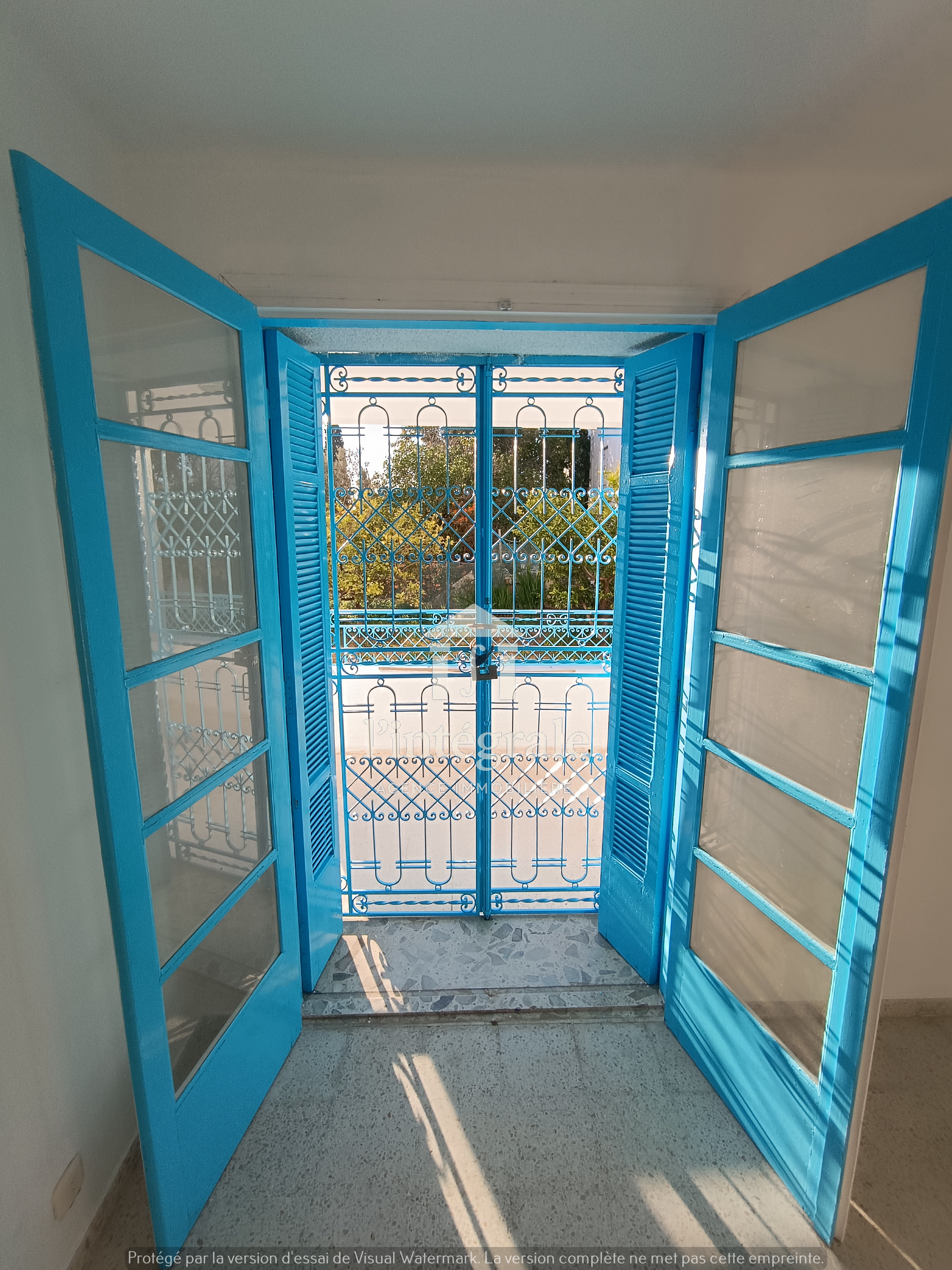 Ariana Ville&nbsp;El Menzah 7&nbsp;Location&nbsp;Maisons&nbsp;Grand rez de chauss�e avec terrasse