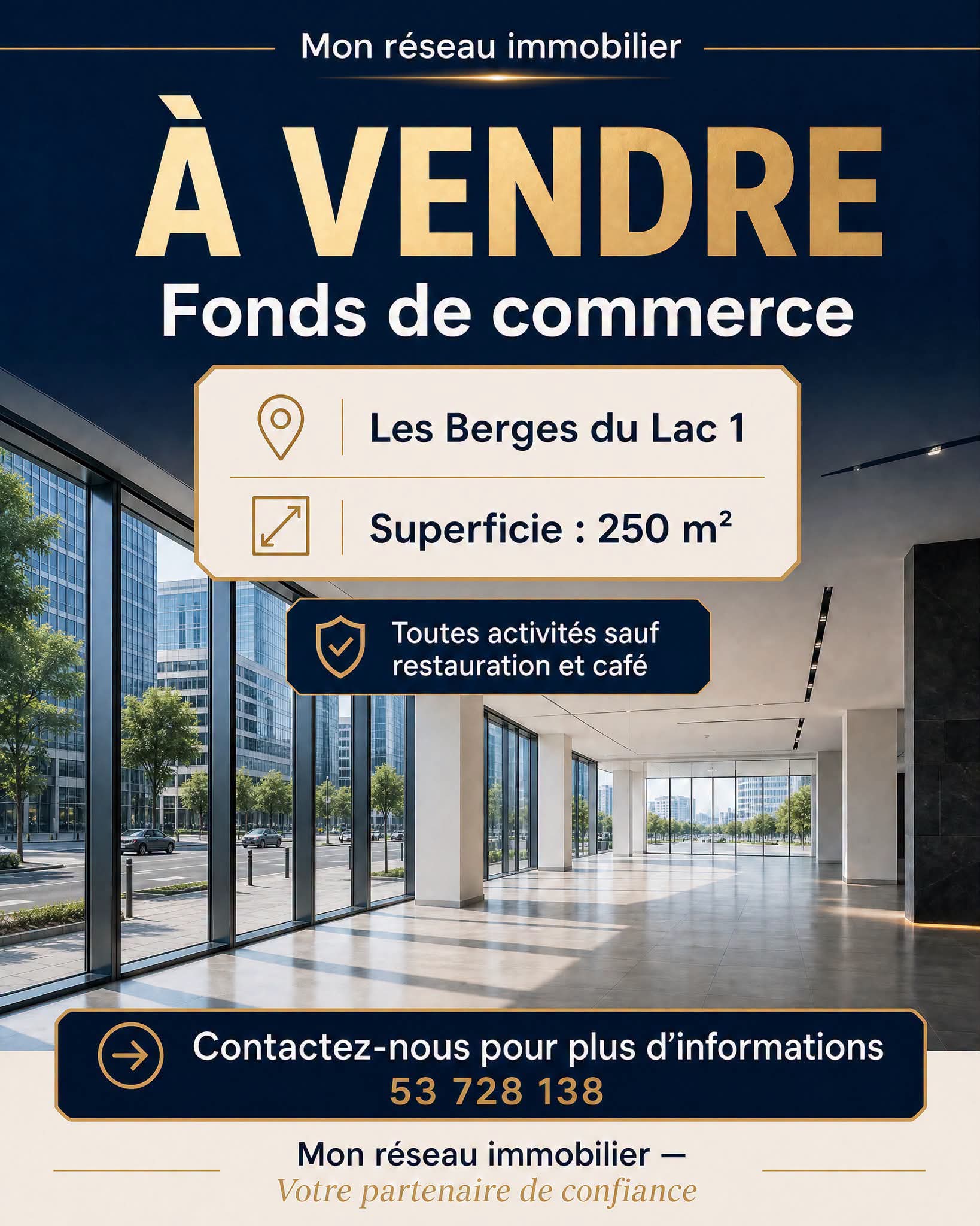 Bureaux & Commerces&nbsp;Fond de Commerce